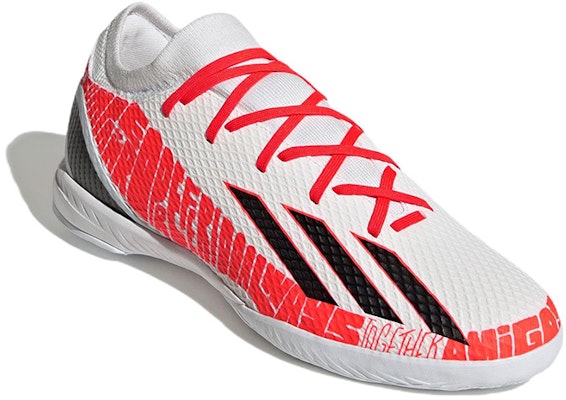 adidas X Speedportal Messi.3 Indoor Boots 'White Red' GW8392 Lookbook adidas X Speedportal Messi.3 Indoor Boots 'White Red' GW8392