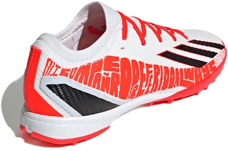 adidas X Speedportal Messi.3 TF 'Blanco Solar Rojo' GW8395 Shop adidas X Speedportal Messi.3 TF 'Blanco Solar Rojo' GW8395