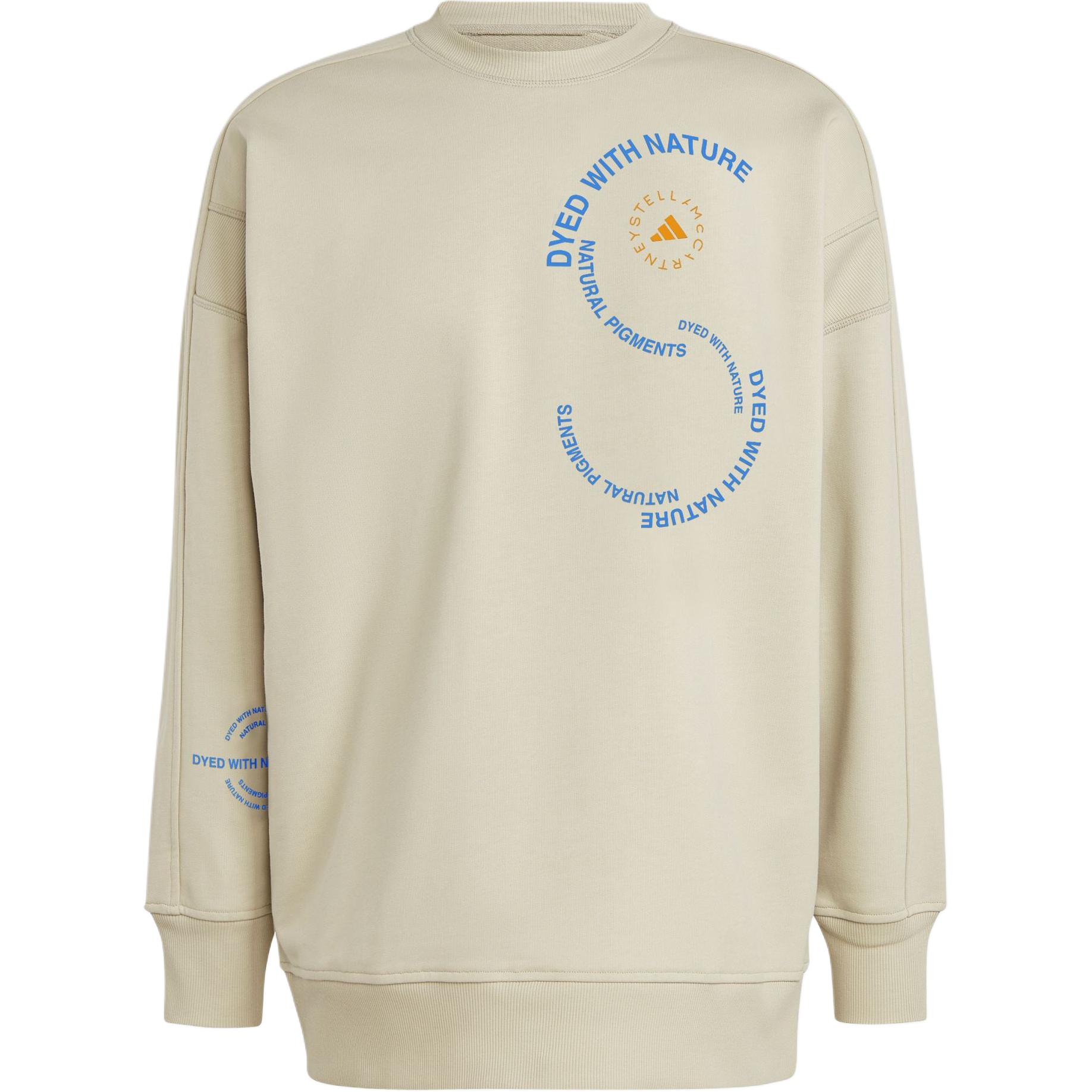 adidas Stella McCartney Logo Crewneck Sweatshirt Unisex Light Yellow IA7714