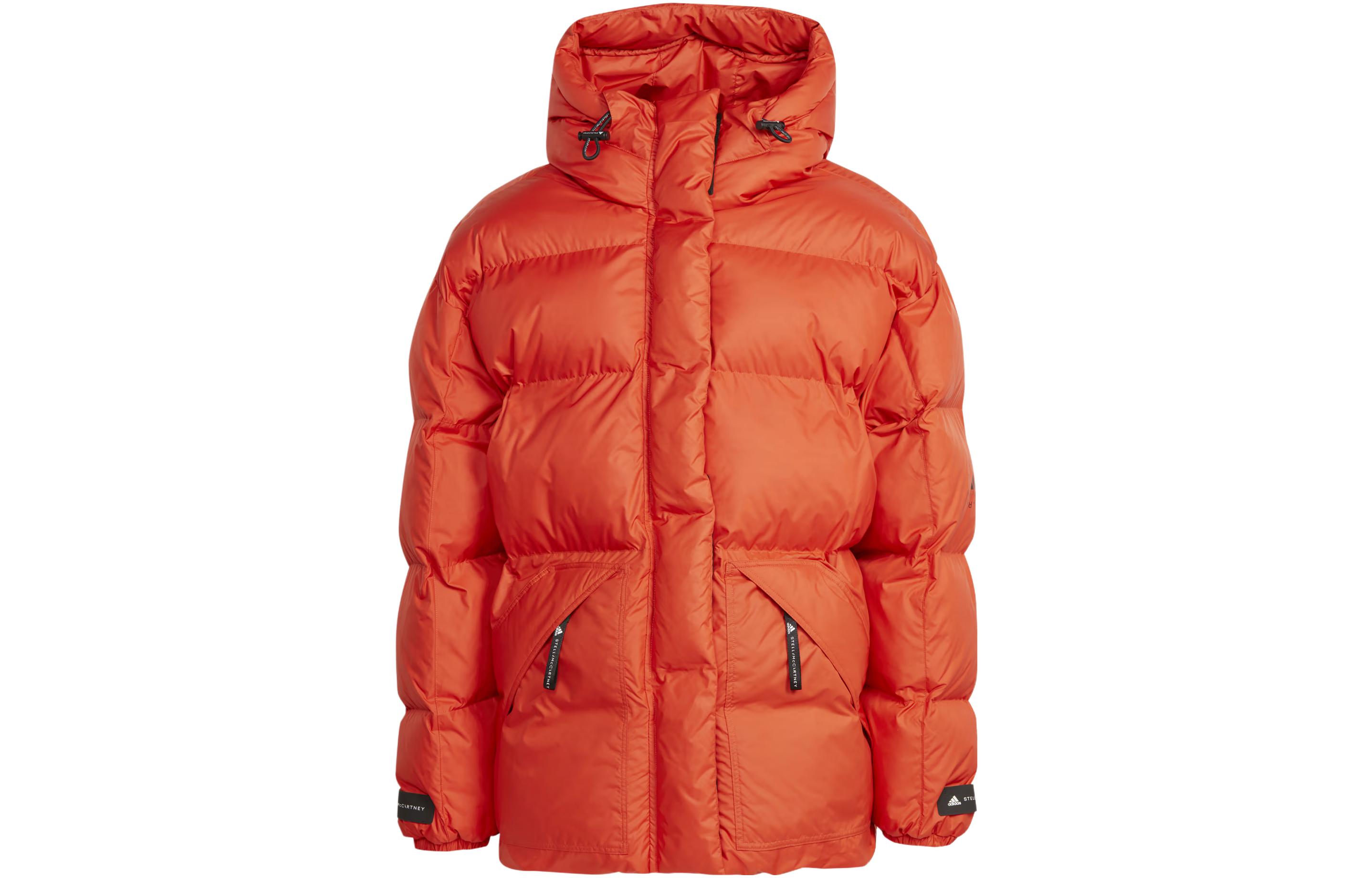 adidas Stella McCartney Logo Print Hoodie Jacket Unisex Long Sleeve IA9125