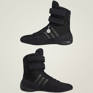 (W) adidas x Stella McCartney Rasant 2.0 Kasut Lari Hitam/Putih Pudar/Core Black KJ1039 1