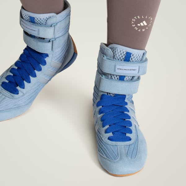 Lookbook (W) アディダス x ステラ・マッカートニー ランニングシューズ アンビエントスカイ/ダストブルー/エキップメントブルー KJ1041