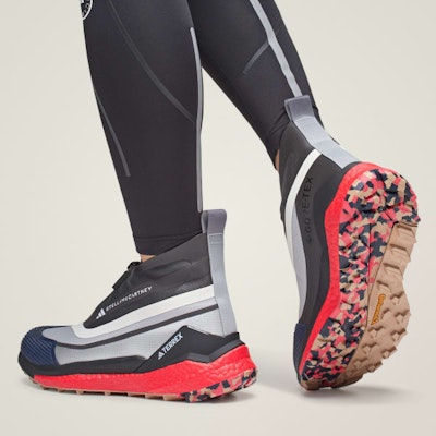 adidas x Stella McCartney Terrex Free Hiker GTX Boots Silver Metallic/Cloud White/Active Red IF1792 Buy adidas x Stella McCartney Terrex Free Hiker GTX Boots Silver Metallic/Cloud White/Active Red IF1792