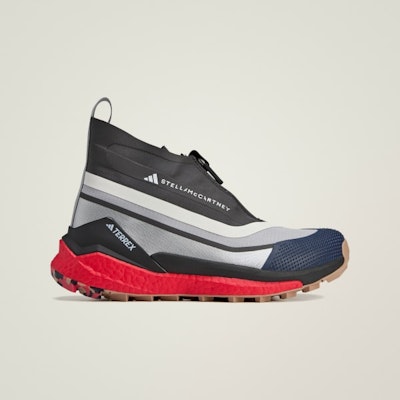 adidas x Stella McCartney Terrex Free Hiker GTX Boots Silver Metallic/Cloud White/Active Red IF1792 Order adidas x Stella McCartney Terrex Free Hiker GTX Boots Silver Metallic/Cloud White/Active Red IF1792