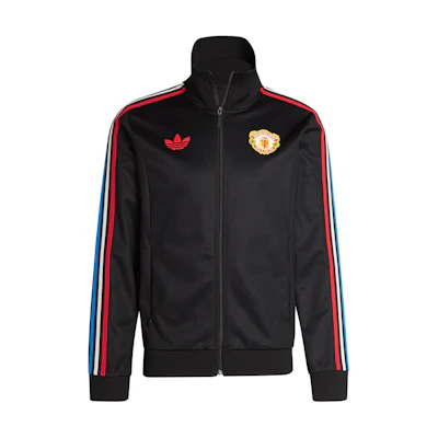 adidas Stone Roses Manchester United Retro Track Jacket Black Mens IP9188