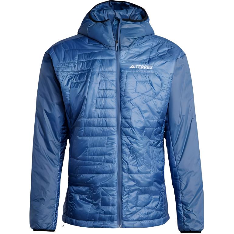 adidas TERREX Varilite Primaloft Hooded Jacket Mystic Steel IB4232