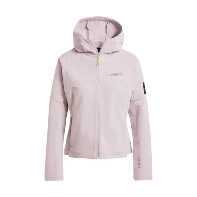 adidas TERREX National Geographic Purple Softshell Jacket Hoodie IX5630