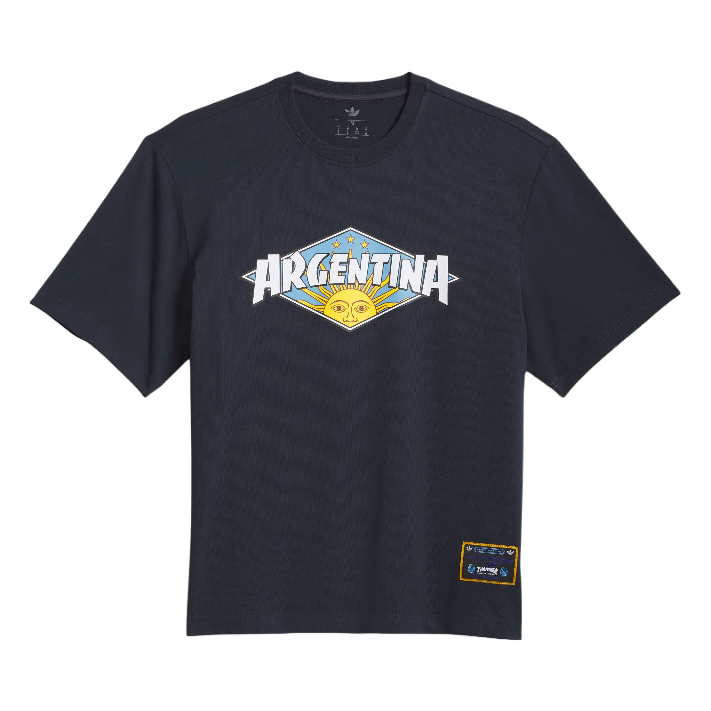 adidas x Thrasher x AFA Cotton Oversized Casual Sports Tee (Unisex) KX4543