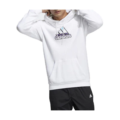 adidas Transformers Hoodie Cartoon Graphic White Unisex Pullover HN4182