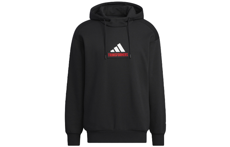 adidas Transformers Logo Print Hoodie Black Collaboration HM7446