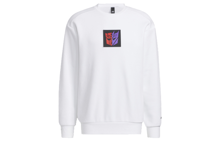adidas Transformers Tiger Year White Graphic Crewneck Sweatshirt Unisex HM7450
