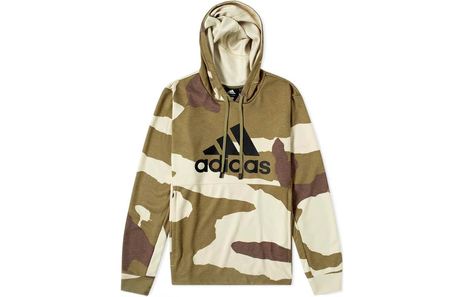 adidas UNDFTD Hoodie Desert Camo Logo Print Unisex CZ5957