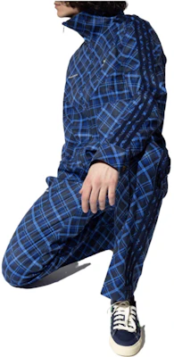 adidas x Wales Bonner Jaket Kolar Pendek Logo Plaid Biru GU0750 Purchase adidas x Wales Bonner Jaket Kolar Pendek Logo Plaid Biru GU0750