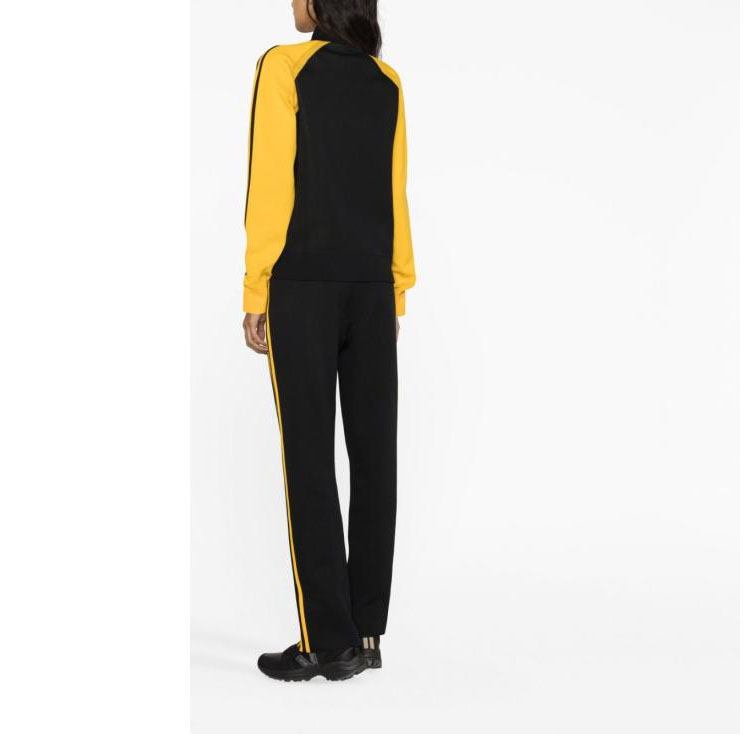 Details for adidas x Wales Bonner SS23 Jaket Track Retro Hitam/Kuning Unisex. IB3261