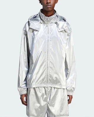 adidas x Wales Bonner SS23 Silver Logo Hoodie Jacket Unisex Casual Style IB3254 Shop adidas x Wales Bonner SS23 Silver Logo Hoodie Jacket Unisex Casual Style IB3254