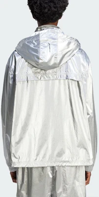 adidas x Wales Bonner SS23 Silver Logo Hoodie Jacket Unisex Casual Style IB3254 Purchase adidas x Wales Bonner SS23 Silver Logo Hoodie Jacket Unisex Casual Style IB3254