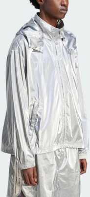 adidas x Wales Bonner SS23 Silver Logo Hoodie Jacket Unisex Casual Style IB3254 Details for adidas x Wales Bonner SS23 Silver Logo Hoodie Jacket Unisex Casual Style IB3254