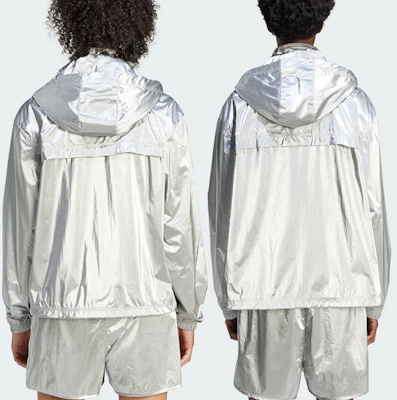 adidas x Wales Bonner SS23 Silver Logo Hoodie Jacket Unisex Casual Style IB3254 Sizing adidas x Wales Bonner SS23 Silver Logo Hoodie Jacket Unisex Casual Style IB3254