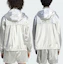 Sizing adidas x Wales Bonner SS23 Silver Logo Hoodie Jacket Unisex Casual Style IB3254