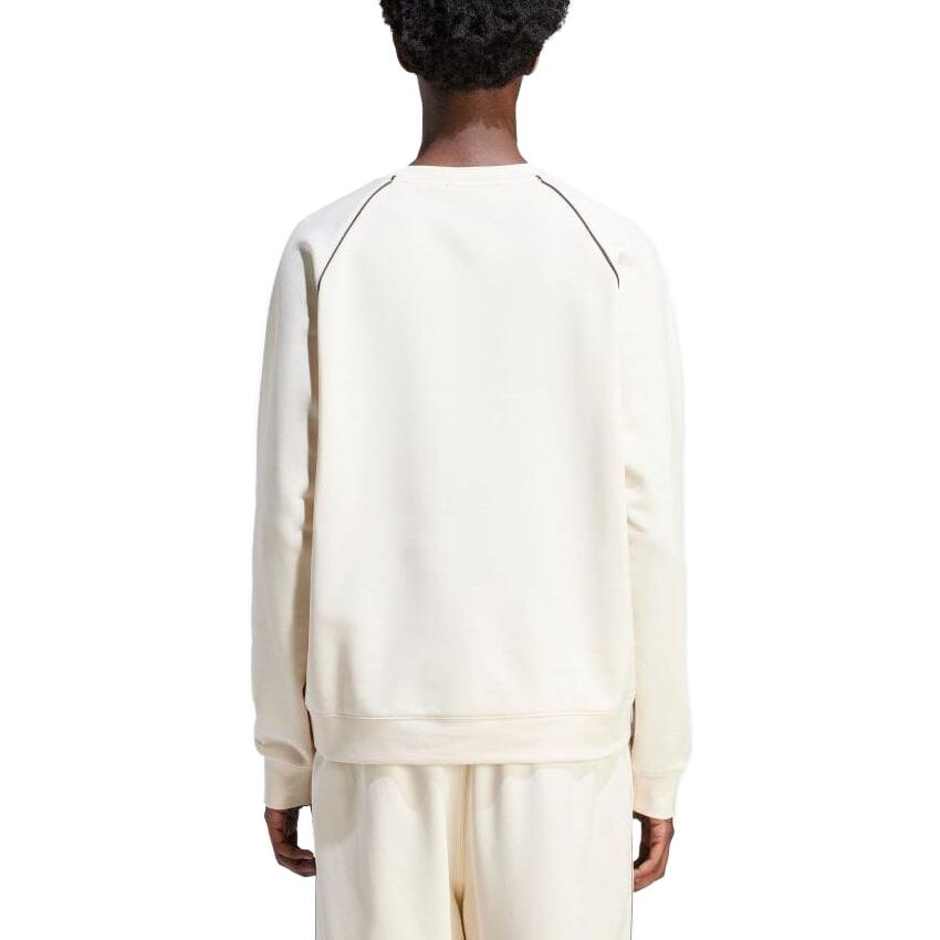 adidas Wales Bonner SS23 Unisex Crewneck Sweatshirt White Long Sleeve IN3009 圖 5