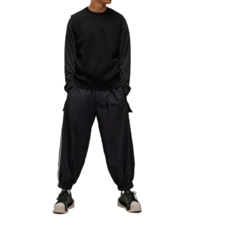 adidas Y-3 3-Stripes Knit Vest Casual Breathable Comfortable Black Vest. IW7484 圖 5