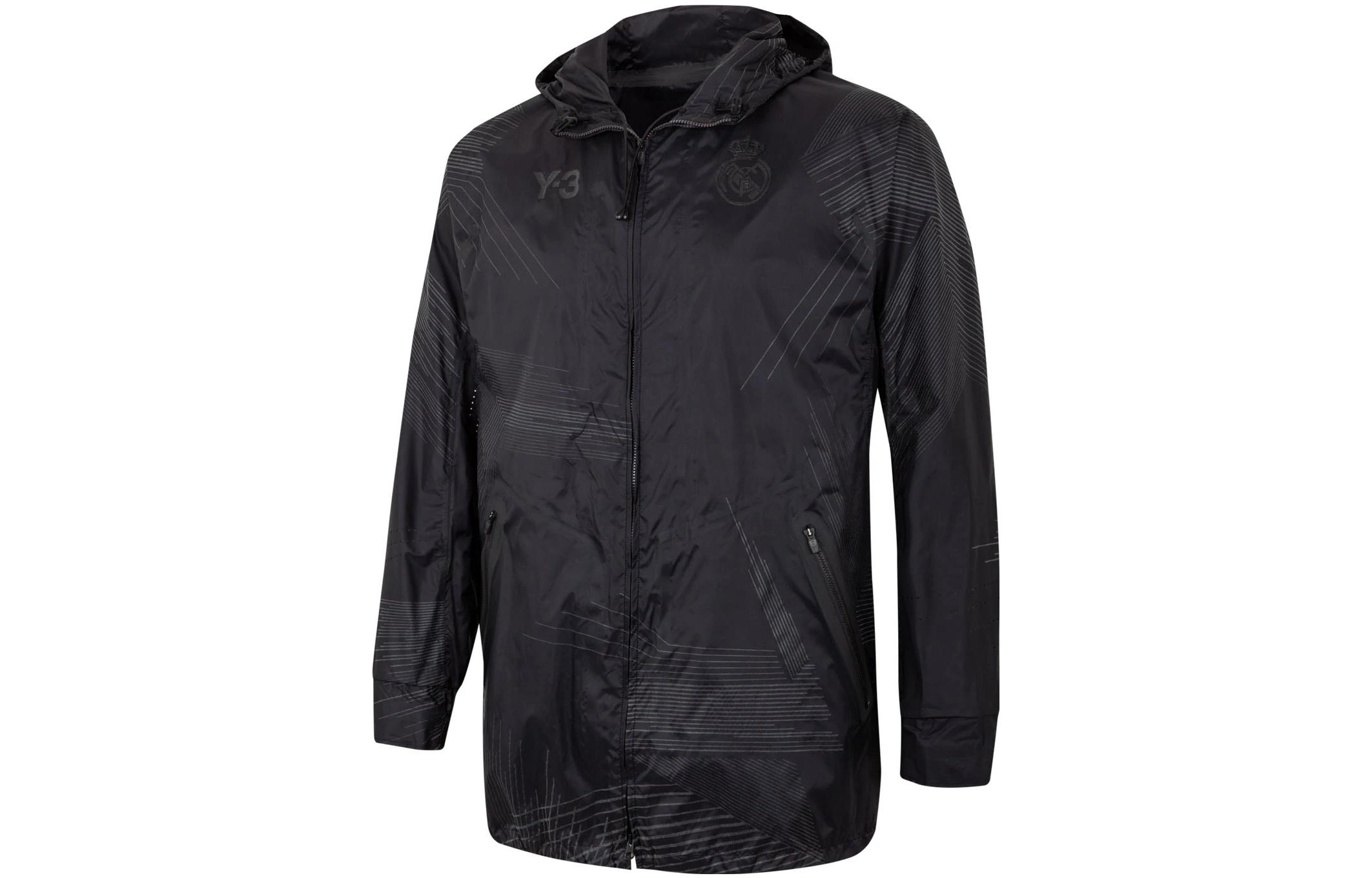 Order adidas x Y-3 Real Madrid Hoodie Jaket Logo Garis Hitam Koleksi. HI0923