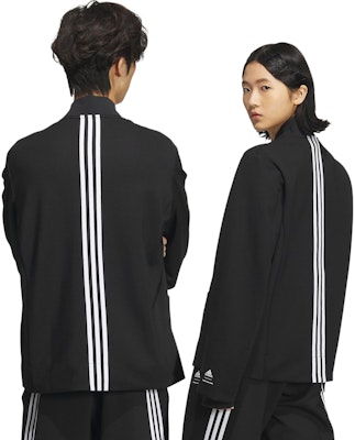 adidas x 楊桂東 FW23 黑色條紋釦式休閒外套 男女聯名款 JE1117 Sizing adidas x 楊桂東 FW23 黑色條紋釦式休閒外套 男女聯名款 JE1117