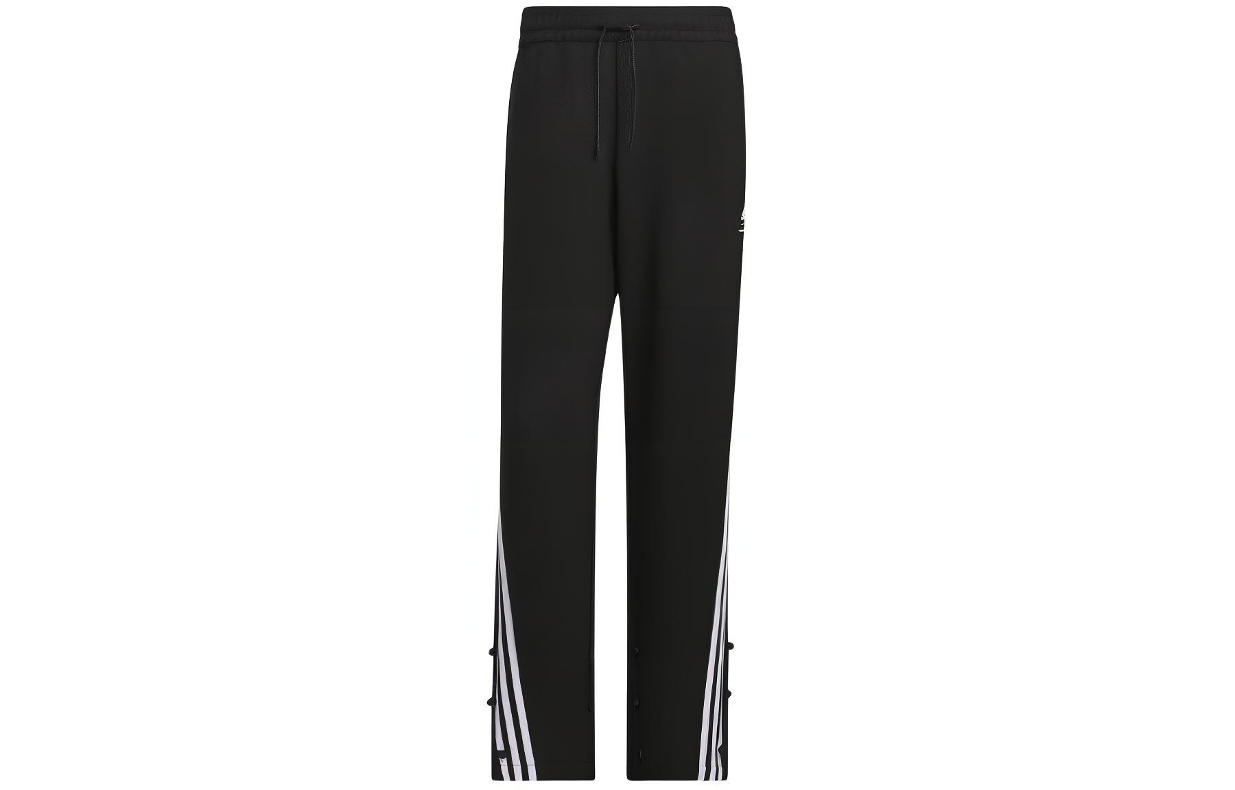 adidas x Yang Guidong FW23 Black Striped Loose Fit Knit Track Pants Unisex. JE1119