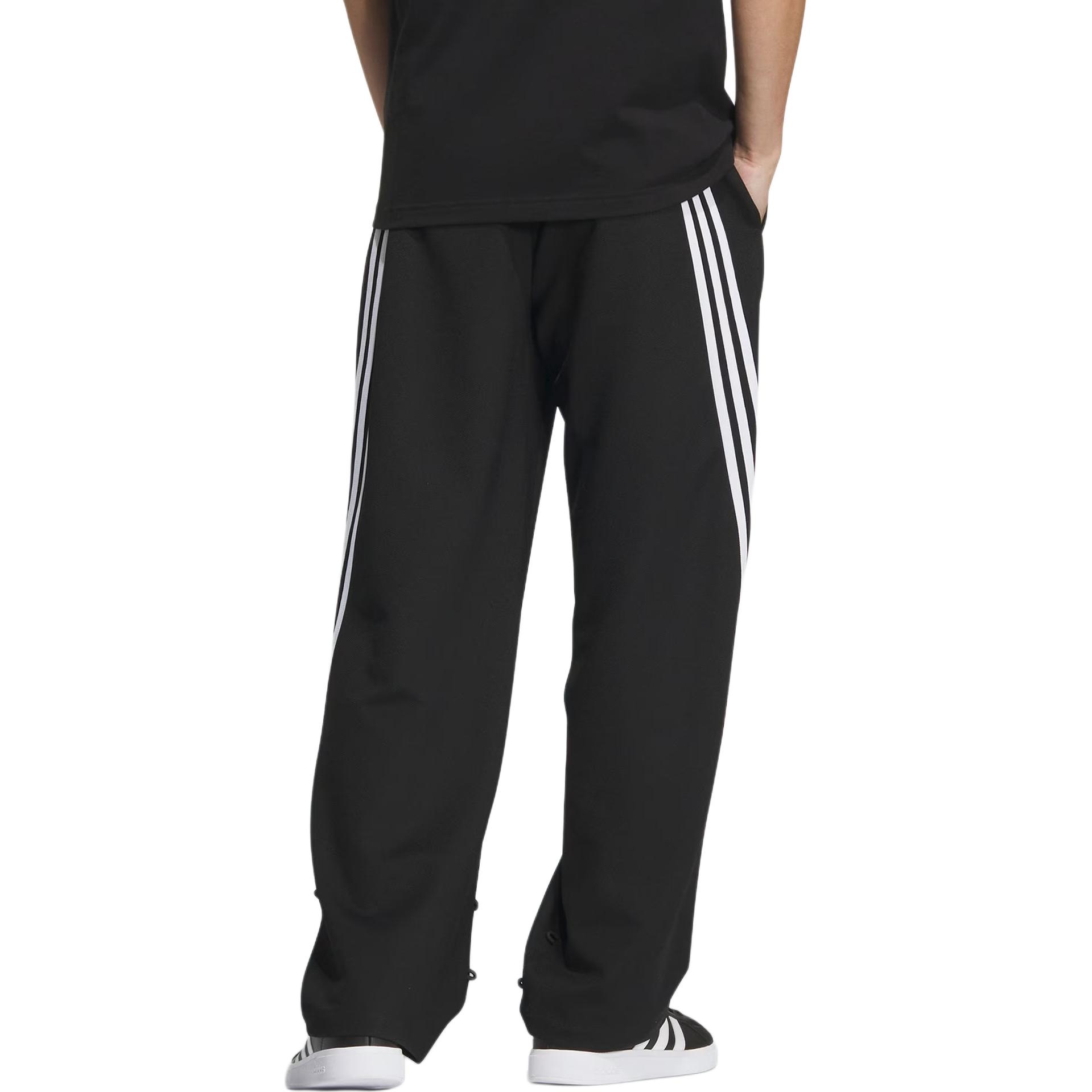 Lookbook adidas x Yang Guidong FW23 Black Striped Loose Fit Knit Track Pants Unisex. JE1119
