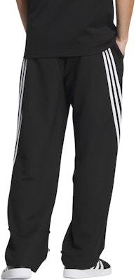 adidas x Yang Guidong FW23 Black Striped Loose Fit Knit Track Pants Unisex. JE1119 Lookbook adidas x Yang Guidong FW23 Black Striped Loose Fit Knit Track Pants Unisex. JE1119