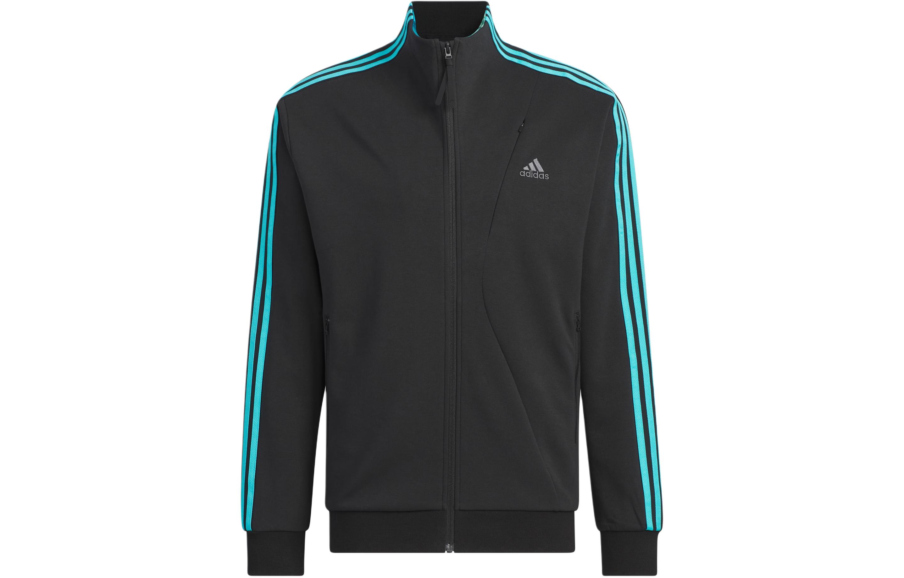 adidas Zhang Daqian Collab Retro 3-Stripes Track Jacket Black JF0792