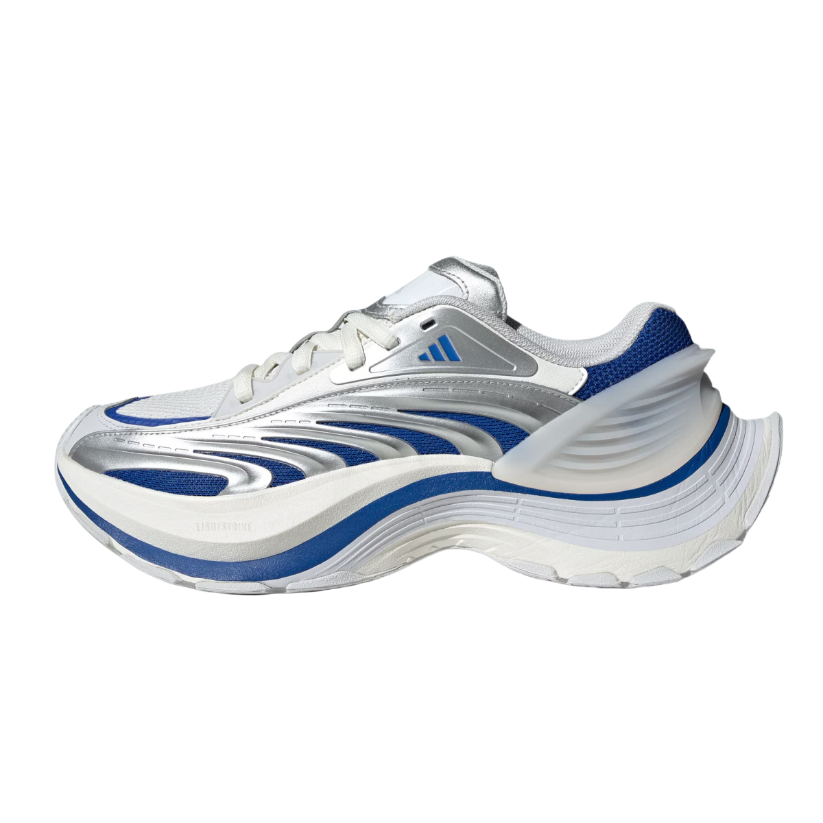 adidas XLG MTW Series Comfortable Durable Running Shoes Blue White Silver JS1502