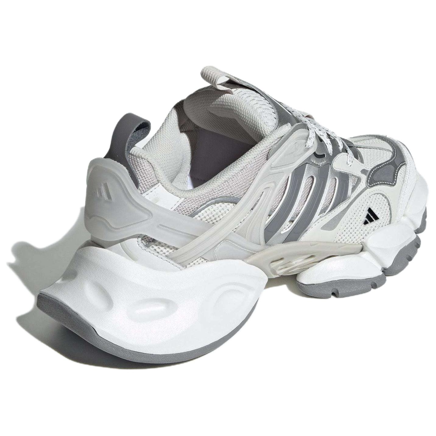 Purchase adidas XLG RUNNER DELUXE 輕便舒適 輕機甲鞋賽博 織物皮革防滑耐磨 低幫 休閒跑步鞋 男女同款 灰白