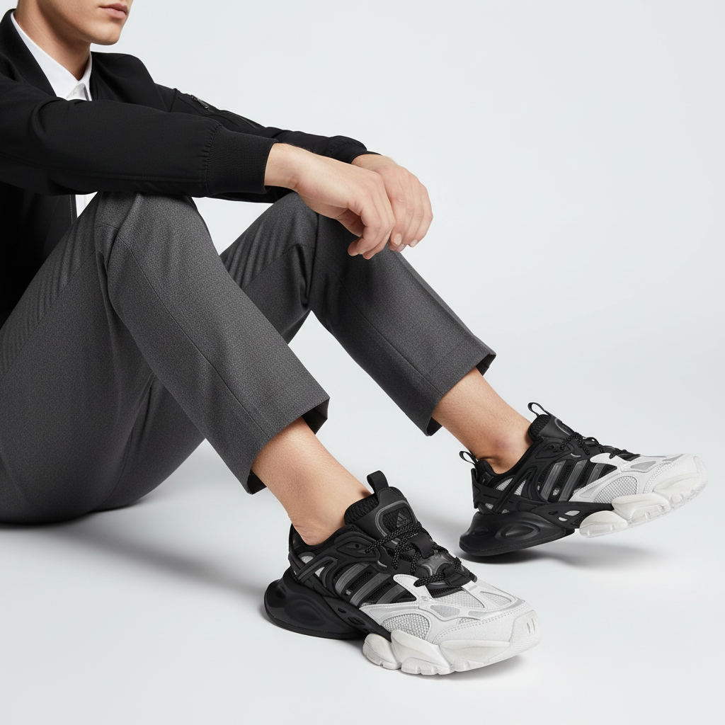 Order adidas XLG Runner Deluxe ''Putih Hitam'' JR0861