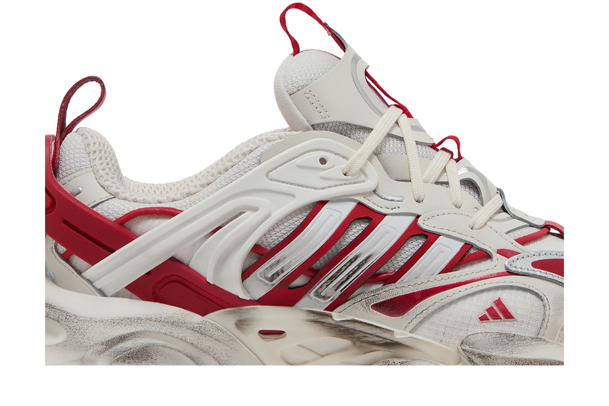 Order Zapatillas adidas XLG Runner Deluxe Blancas Rojas cómodas y transpirables. JS1590