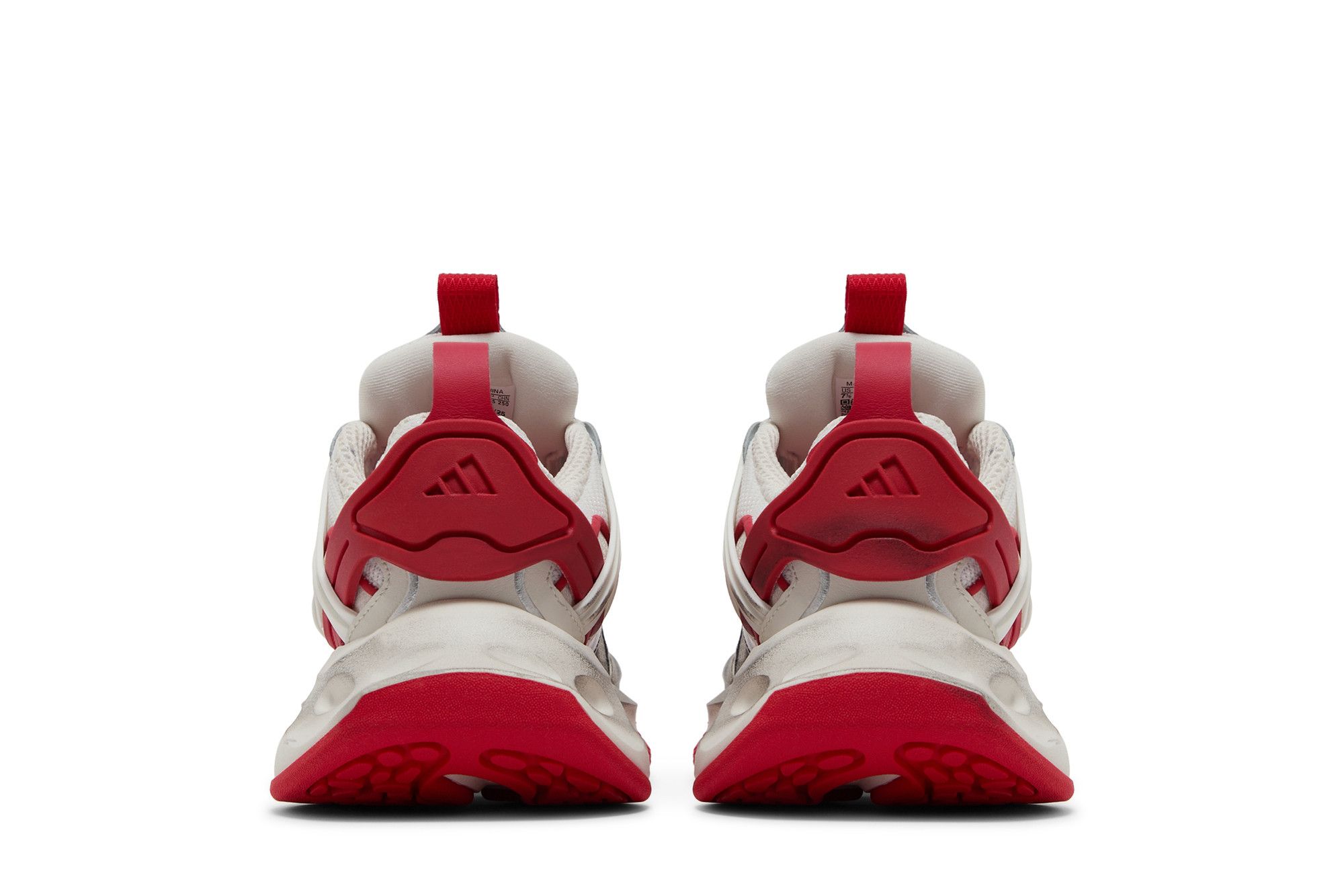 Details for Zapatillas adidas XLG Runner Deluxe Blancas Rojas cómodas y transpirables. JS1590