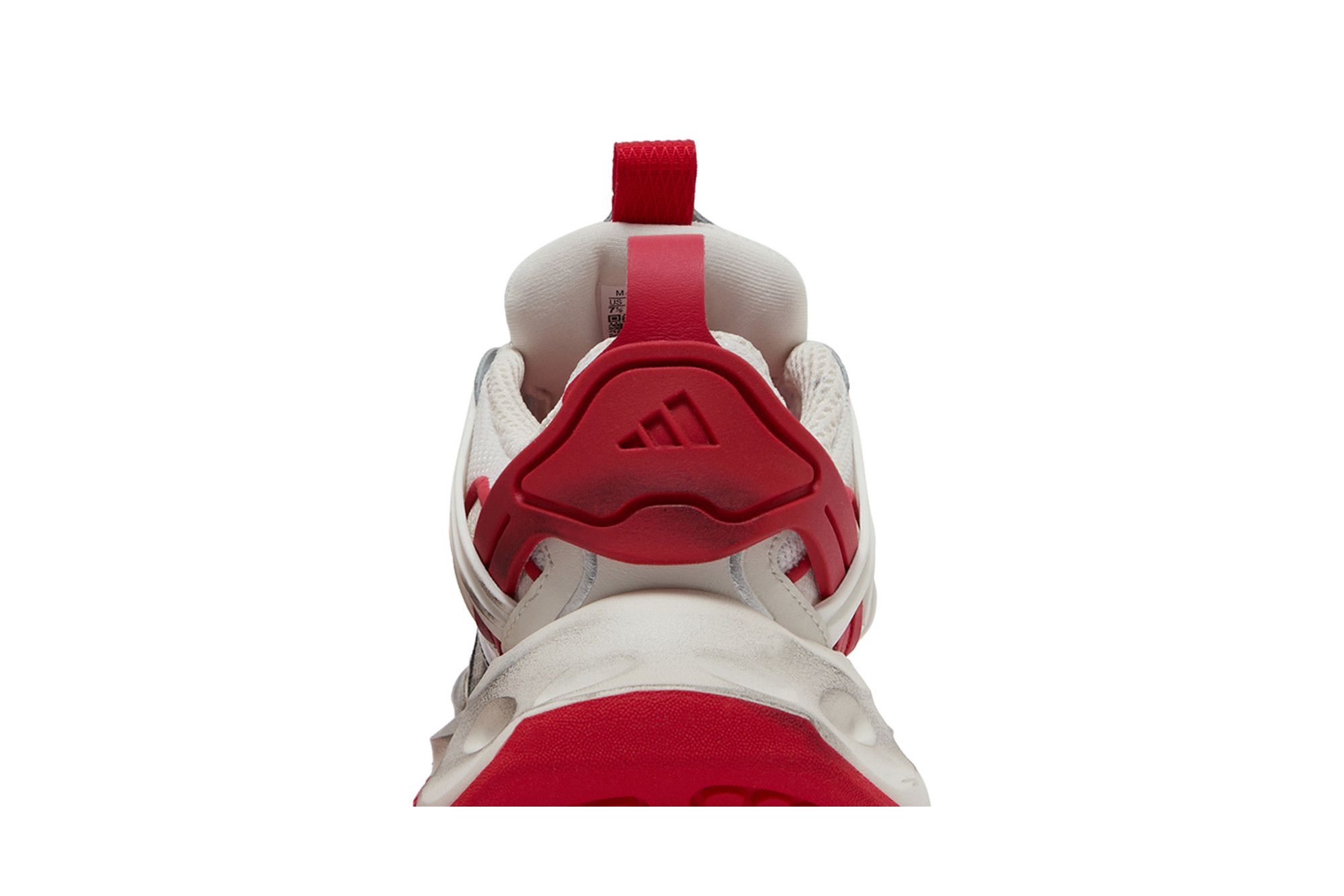 Sizing Zapatillas adidas XLG Runner Deluxe Blancas Rojas cómodas y transpirables. JS1590