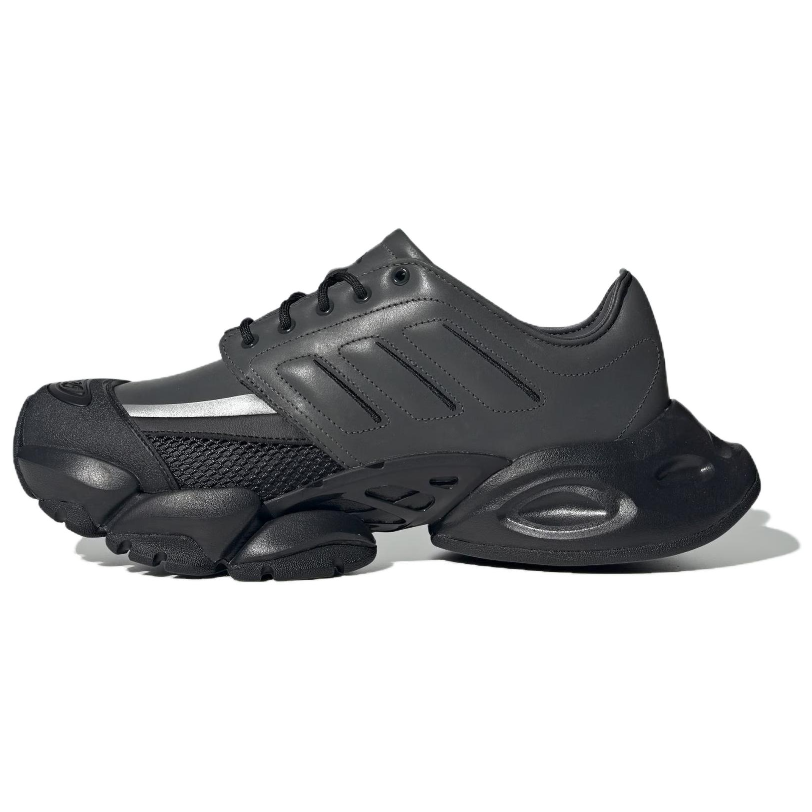 adidas XLG Runner Hybrid Low-Top Running Shoes Grey Black Comfort Sneakers JP5457