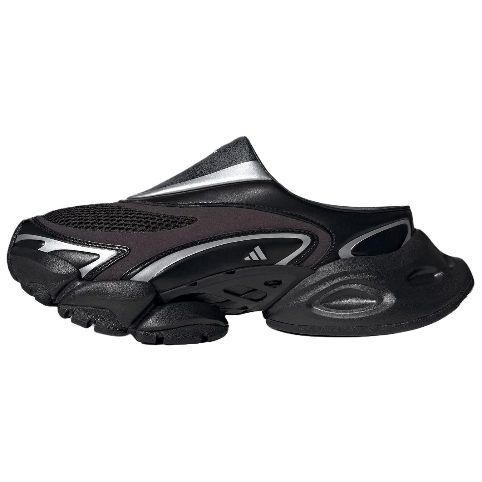 adidas XLG Runner Mule Black Silver Casual Comfortable Shoes KJ9047