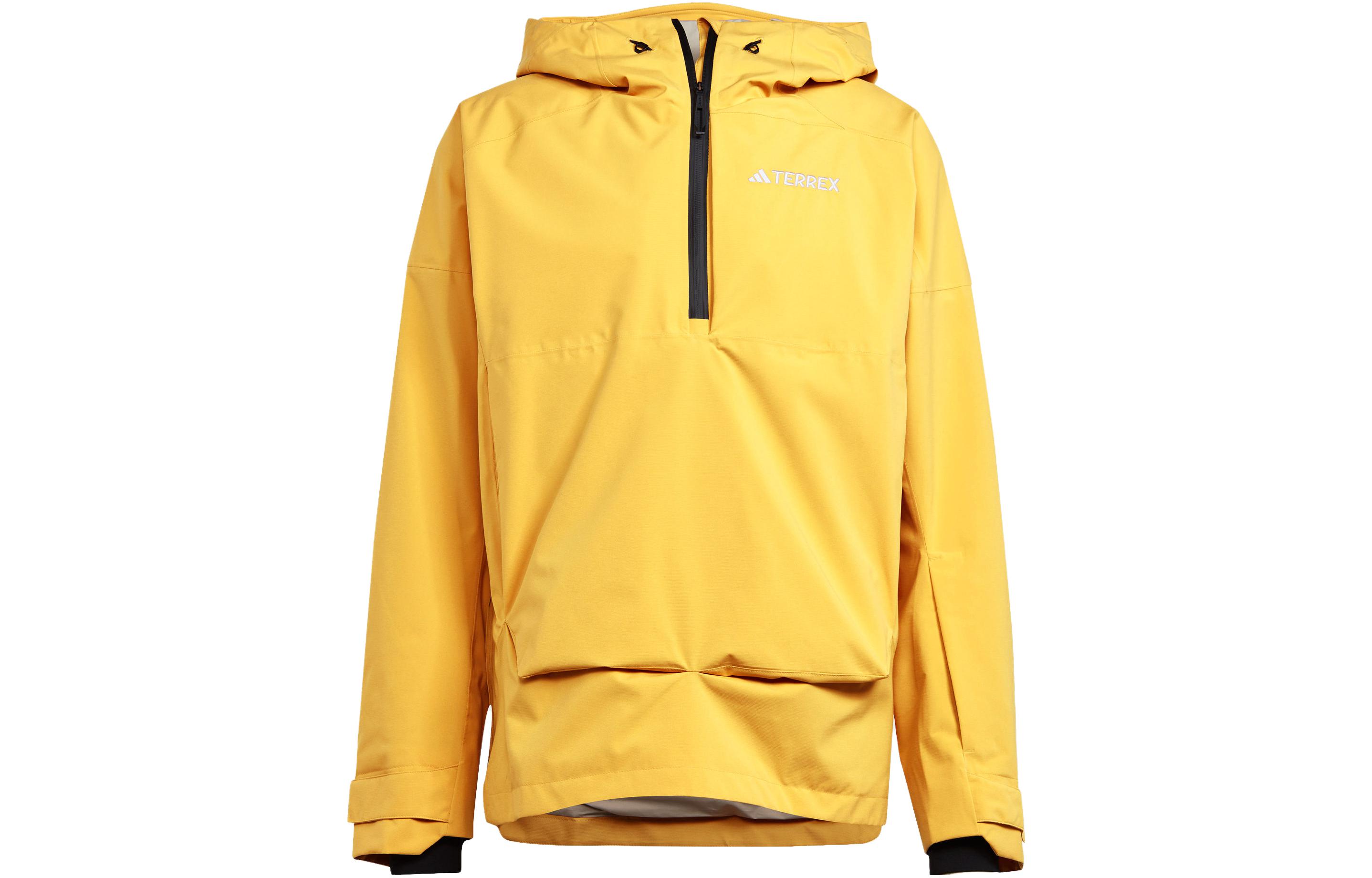 adidas Xperior 2L RAIN.RDY Waterproof Windproof Yellow Ski Jacket for Men. IB1068