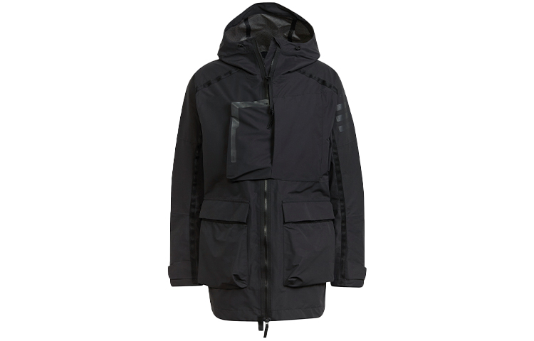 adidas Xploric R.R  Waterproof Hooded Jacket Black H65704