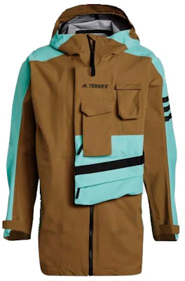 adidas XPLORIC Terrex Utility Outdoor Jacket Khaki Multi-Pocket Design GI7307 Order adidas XPLORIC Terrex Utility Outdoor Jacket Khaki Multi-Pocket Design GI7307