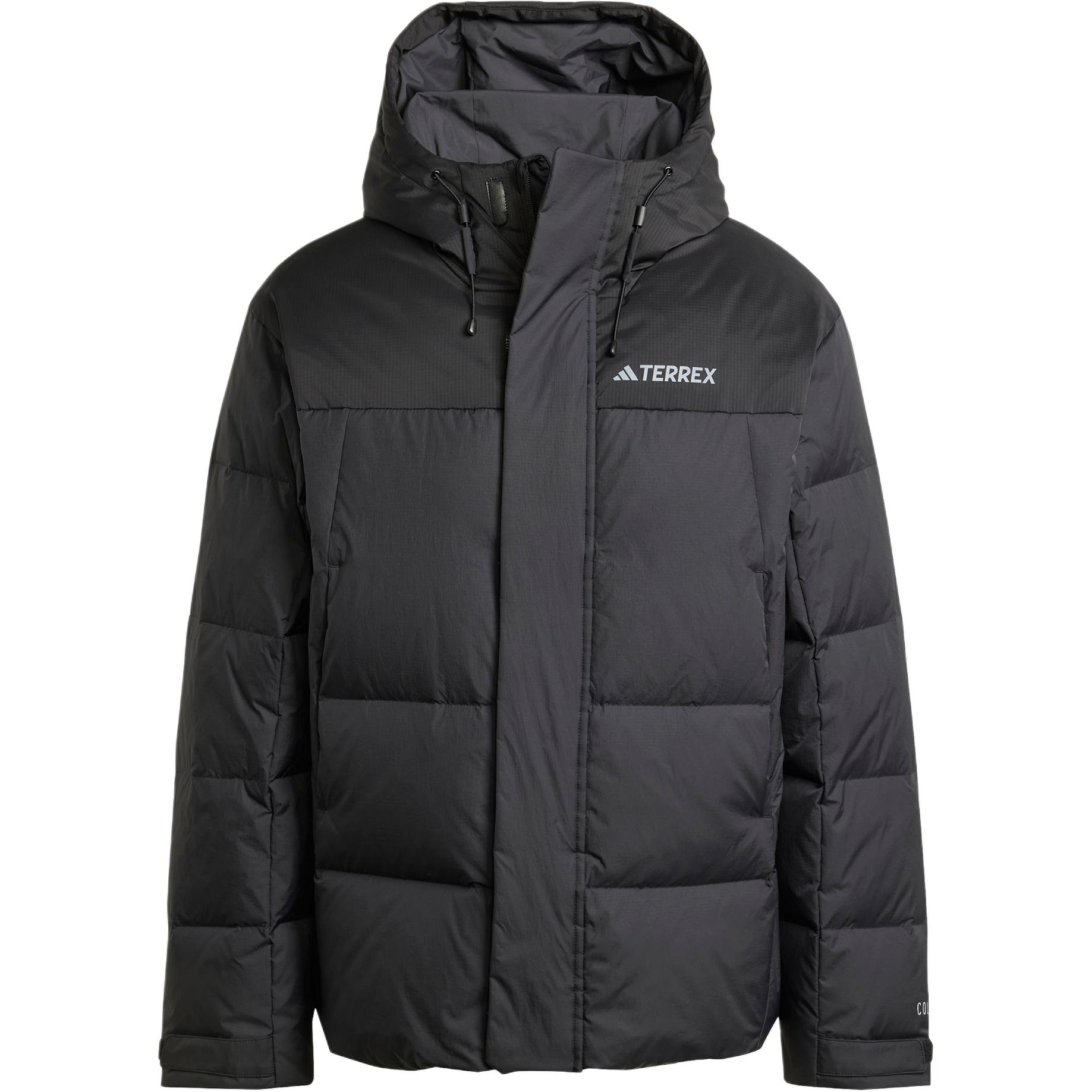adidas XPLORIC WIND.RDY  Black Windproof Hydrophobic Puffer Jacket. IX7924