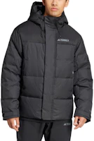 Details for adidas XPLORIC WIND.RDY Black Windproof Hydrophobic Puffer Jacket. IX7924