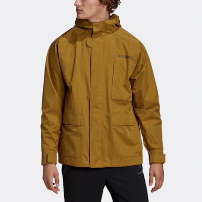 adidas Xplr 2 5L R R J 反光標誌防水防風外套 米色 男款 GL7400 Shop adidas Xplr 2 5L R R J 反光標誌防水防風外套 米色 男款 GL7400