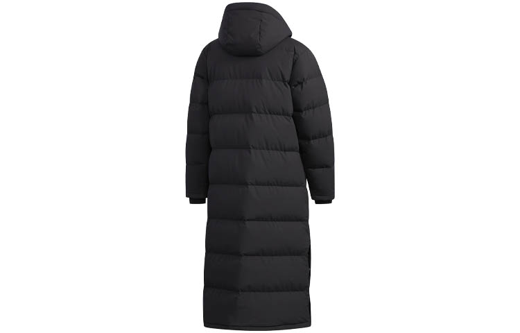 Lookbook adidas XPLR Dwn Bench Long Hooded Puffer Jacket Winter Black FJ9241