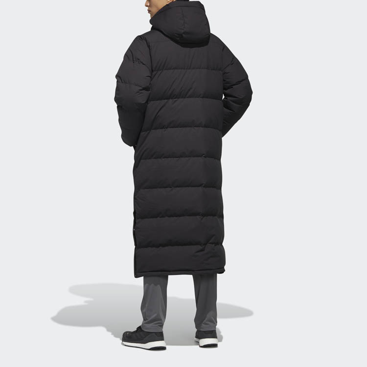 Purchase adidas XPLR Dwn Bench Long Hooded Puffer Jacket Winter Black FJ9241