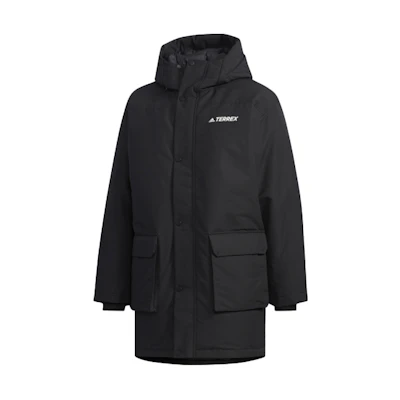 Adidas XPLR Dwn Hooded Down Jacket Winter Black EH4987