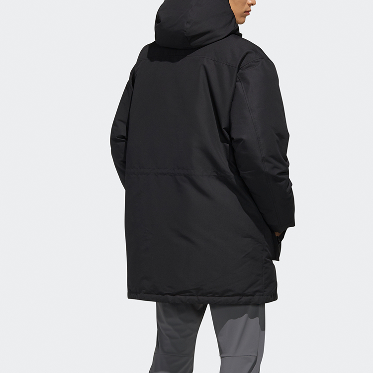 Adidas XPLR Dwn Hooded Down Jacket Winter Black EH4987 圖 5