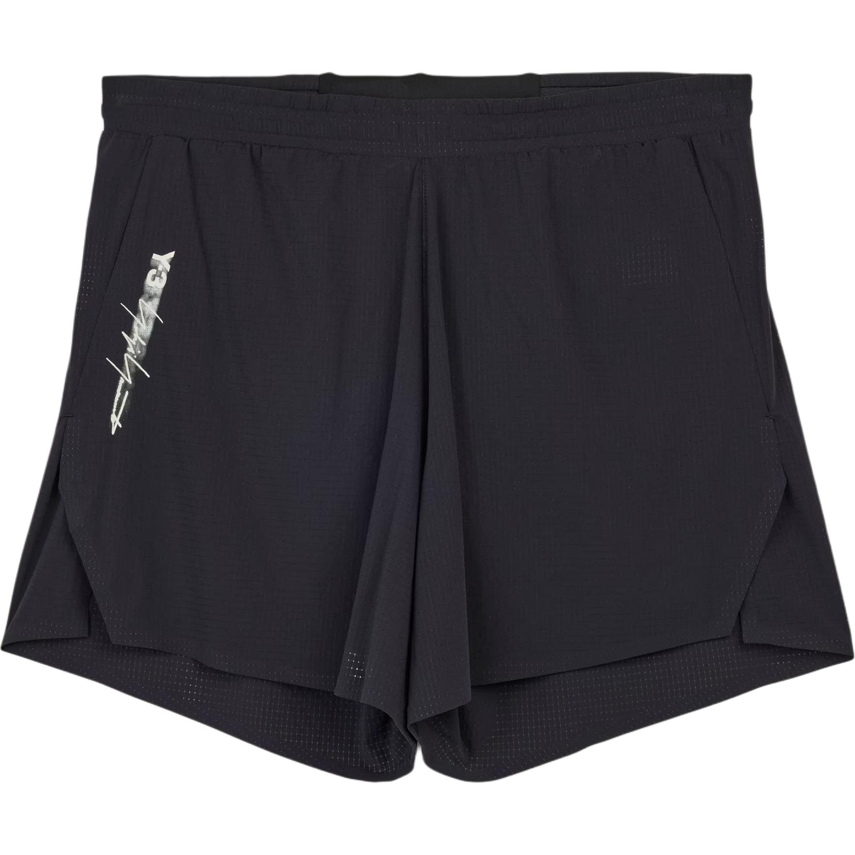 adidas Y-3  Running Shorts Black with Overlap Design and Logo. IN8747